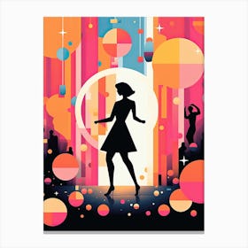 Harmonious Disco Melodies Canvas Print