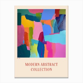 Modern Abstract Collection Poster 90 Canvas Print