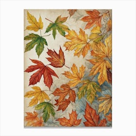 Autumn Leaves 9 Canvas Print