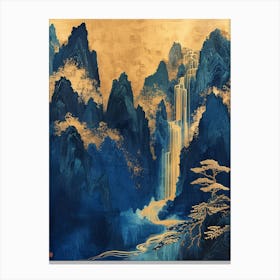 Asian Landscape Painting 1 Canvas Print