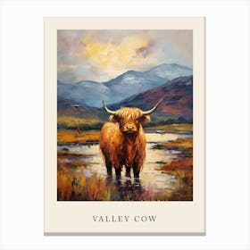Valley Cow Canvas Print