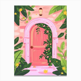 Pink Door 6 Canvas Print