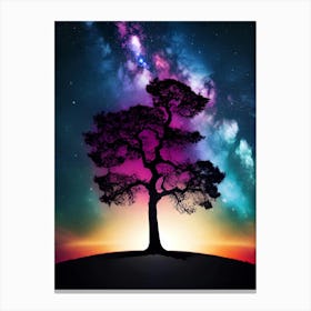 Tree In The Sky 21 Canvas Print