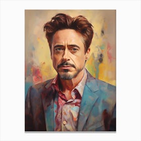 Robert Downey Jr (3) Canvas Print