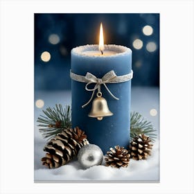 Candle Canvas Print