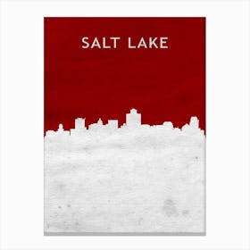 Salt Lake City Utah Canvas Print