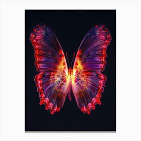 Abstract Butterfly 4 Canvas Print