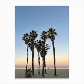 Santa Monica at 5:47am Canvas Print