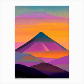 Mount Kilimanjaro at Sunset Canvas Print