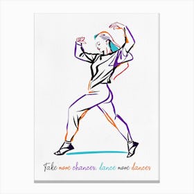 Dancer Canvas Print