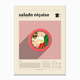 Salade Niçoise Canvas Print