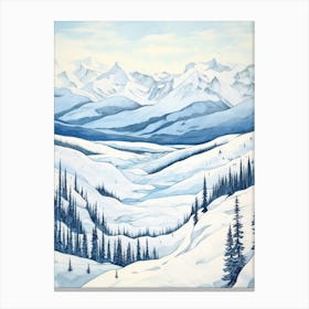 Jasper National Park Canada 2 Canvas Print