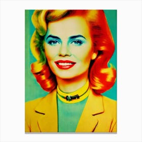 Amy Ryan Colourful Pop Movies Art Movies Canvas Print