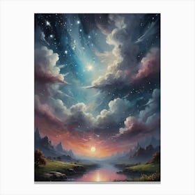 Night Sky 9 Canvas Print