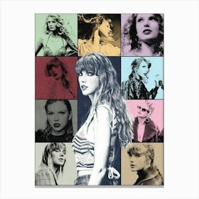 The Eras tour poster Canvas Print