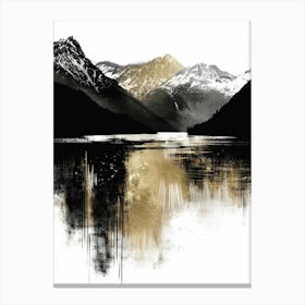 Black And Gold Canvas Print 36 Canvas Print