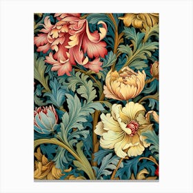 Floral Wallpaper 329 Canvas Print