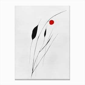 Red Flower Canvas Print