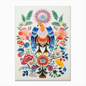 Scandinavian Bird Illustration Eagle 3 Canvas Print