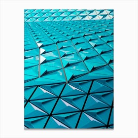 Geometric Structure Of A Building Canvas Print