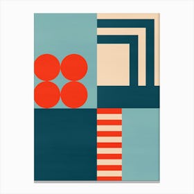 Geometric composition 2 1 Canvas Print