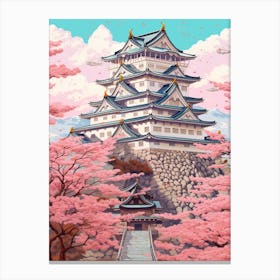 The Himeji Castle Japan 2 Canvas Print