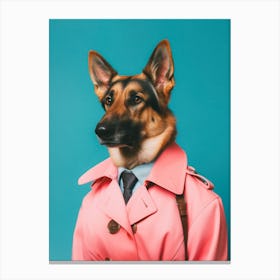 A German Shepherd Dog 7 Canvas Print