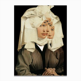 Another Portrait Disaster · van der Weyden 2 Canvas Print