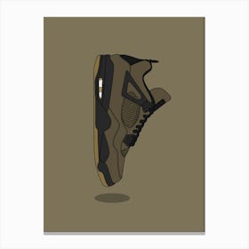 Sneakers Art Canvas Print