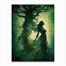 Forest Queen Canvas Print