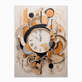 Clock Canvas Print