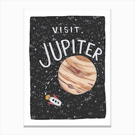 Visit Jupiter Canvas Print