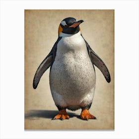 Penguin 4 Canvas Print