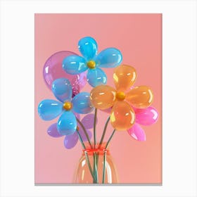 Dreamy Inflatable Flowers Forget Me Not 1 Canvas Print
