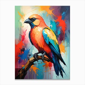 Colorful Bird Canvas Print