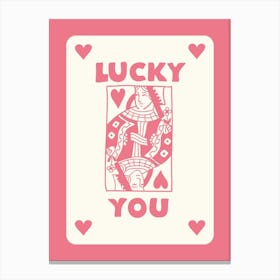 Lucky You 1 Canvas Print