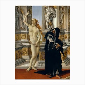 Sandro Botticelli Venus And Judas Canvas Print