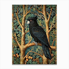 William Morris Cockatoo 1 Canvas Print