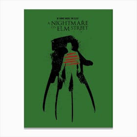 A Nightmare On Elm Street Movie Canvas Print