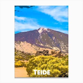 Teide, Mountain, USA, Spain, Tenerife, Volcano, Nature, Climbing, Wall Print, Canvas Print
