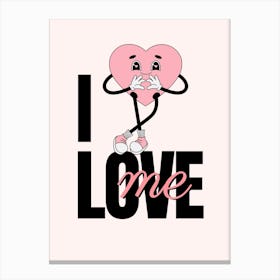 I Love You 1 Canvas Print