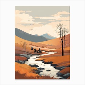 The Speyside Way Scotland 1 Hiking Trail Landscape Canvas Print