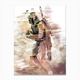 Star Wars Boba Fett 1 Canvas Print
