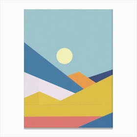 Abstract Landscape Canvas Print