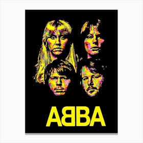 Abba band Canvas Print