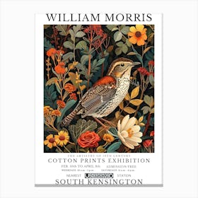 William Morris Exhibitions Birds Series 37 Canvas Print