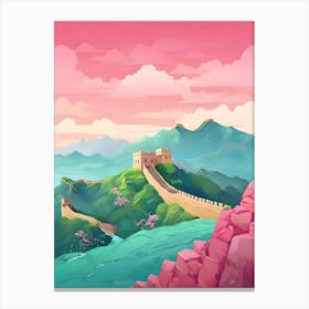 Great Wall Of China 7 Canvas Print