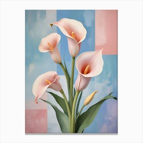 Pink Calla Lily Canvas Print