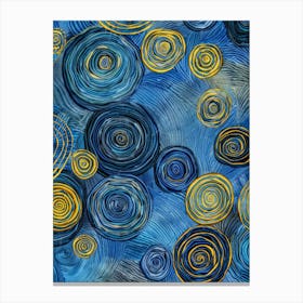 Spiral Swirls Canvas Print