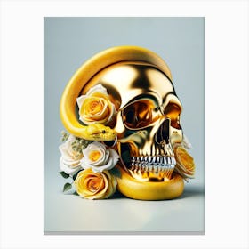 Luxury Skull Enigma 9 Canvas Print